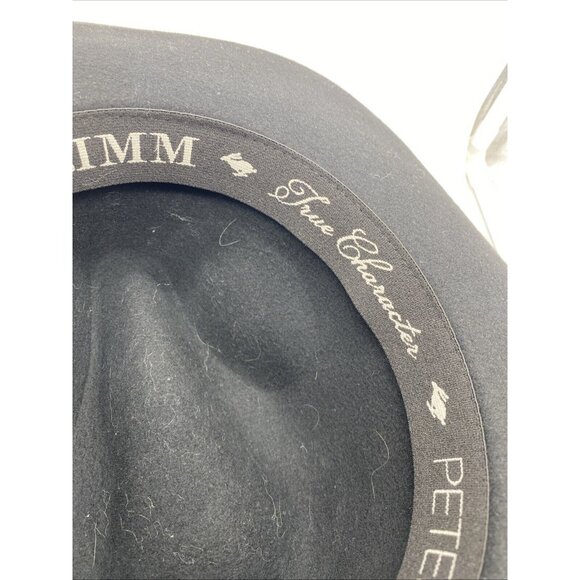 Peter Grimm True Character Black 100% Wool Hat - Picture 8 of 15